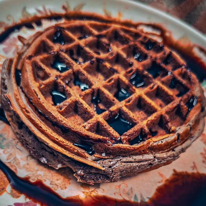 whey protein waffle 🧇