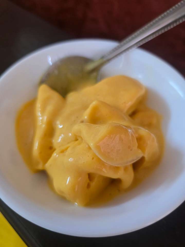 🥭 Mango Protein Bliss Ice Cream 🍨

This mango ice cream has more protein than guilt. 😎
