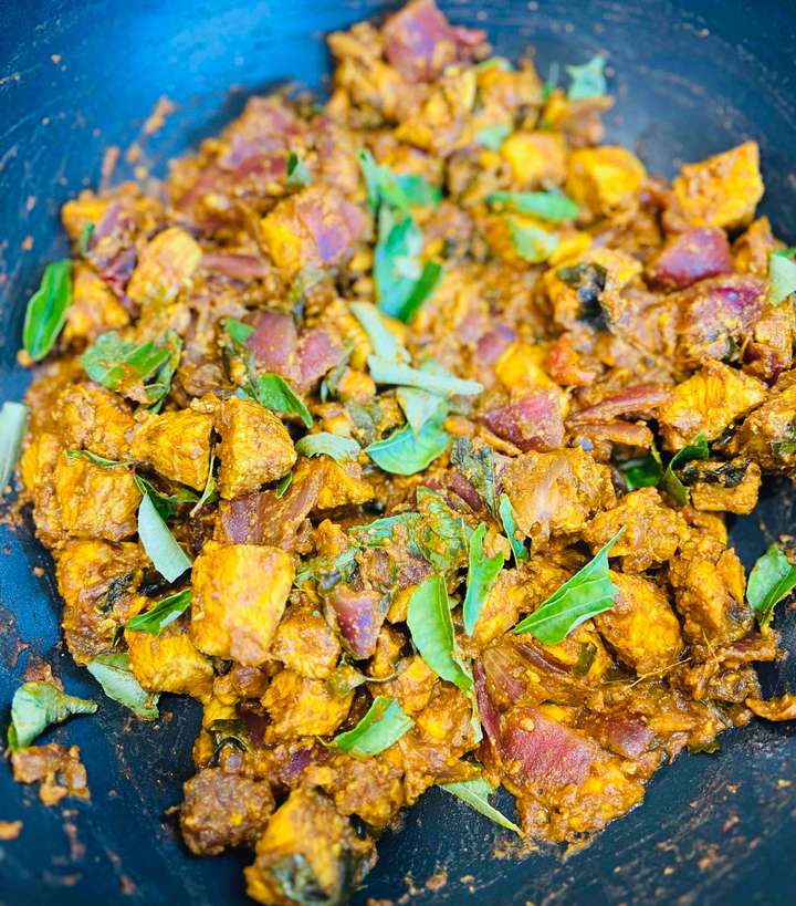 Curry Leaf Pepper Chicken