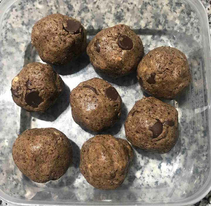 Pre Workout Peanut Butter Protein Balls
