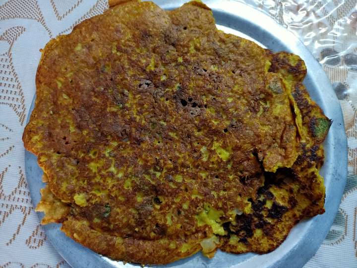 corn pancake  or corn dosa