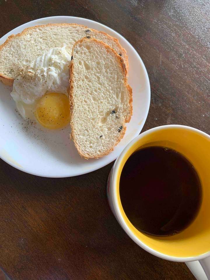 poached eggs