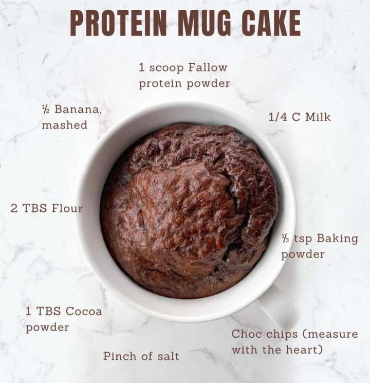 High Protein mug cake