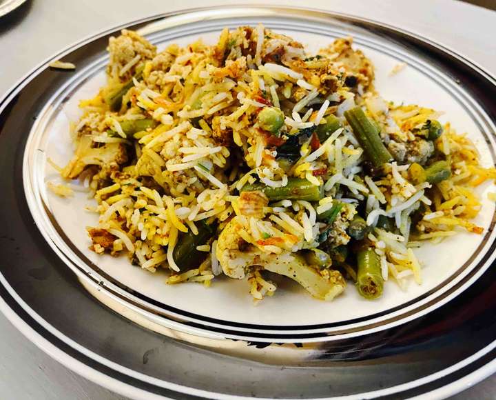 Paneer Vegetable Biryani