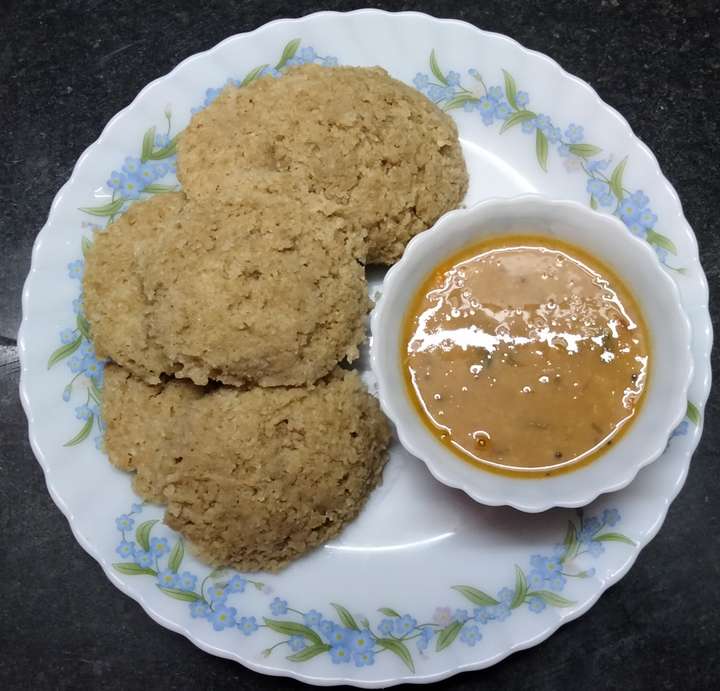 Soya Idli Sambar
