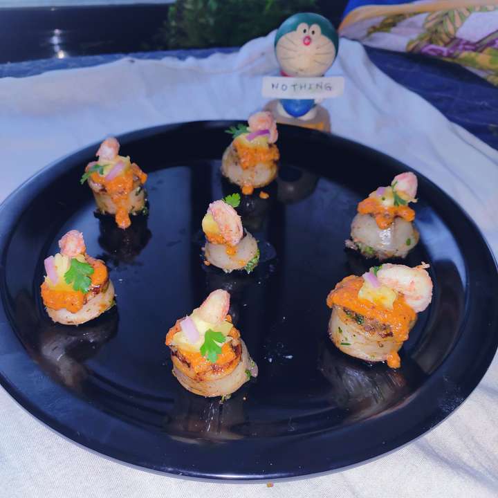 Tropical Calamari rolls