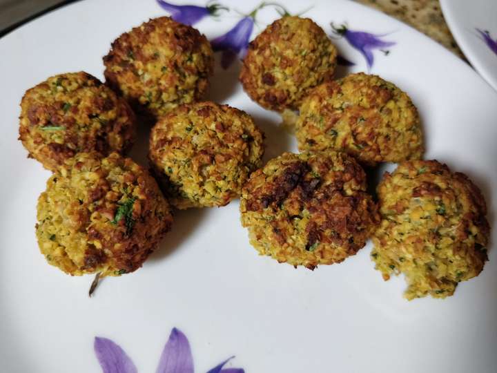 Air fryed Falafel