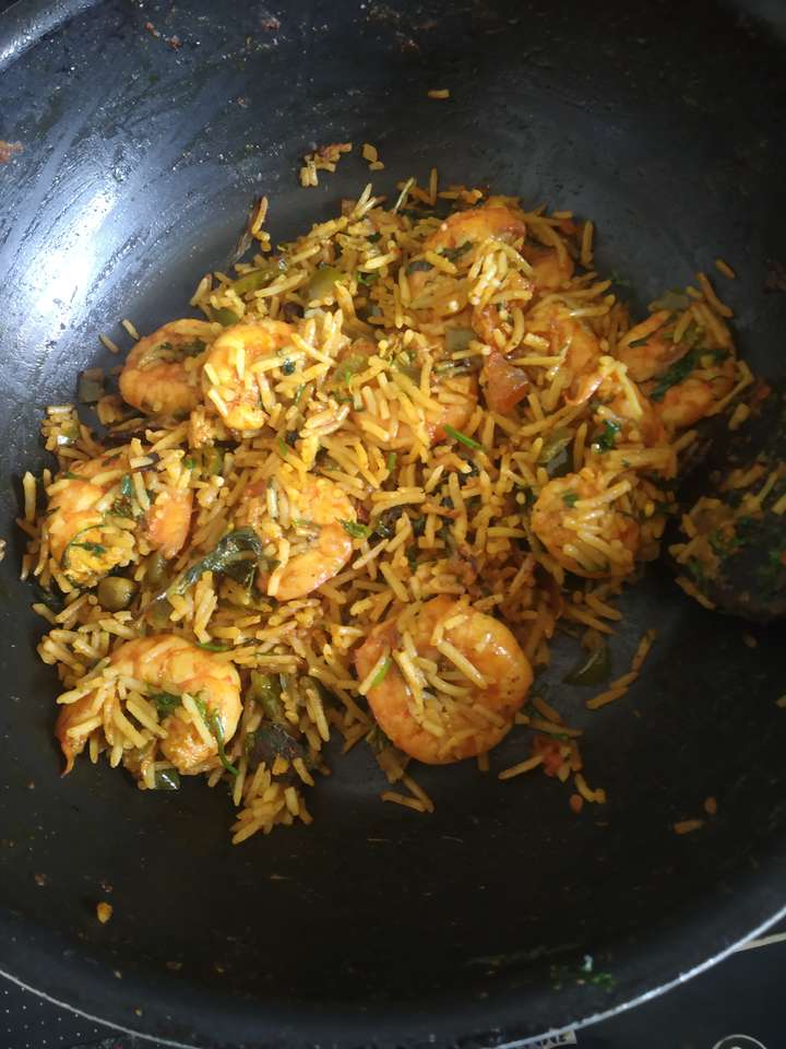 Prawns Biryani