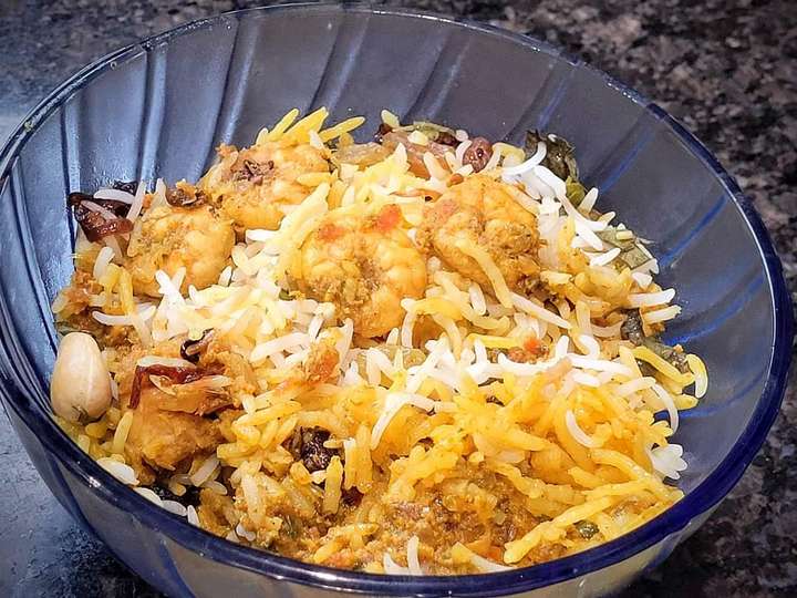 Prawns Pulav 