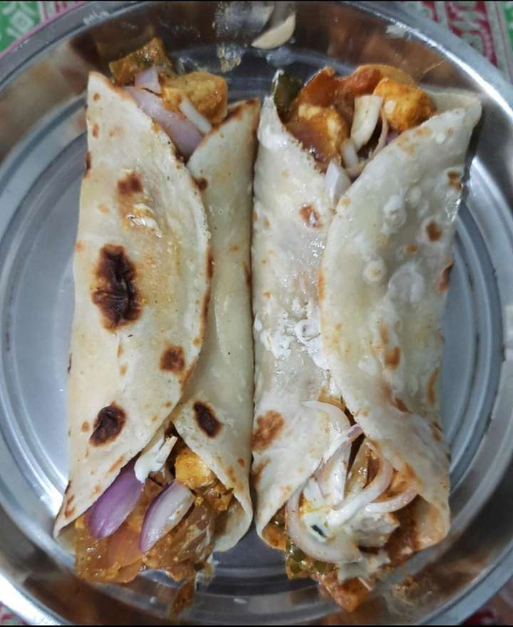 PANEER TIKKA FRANKIE