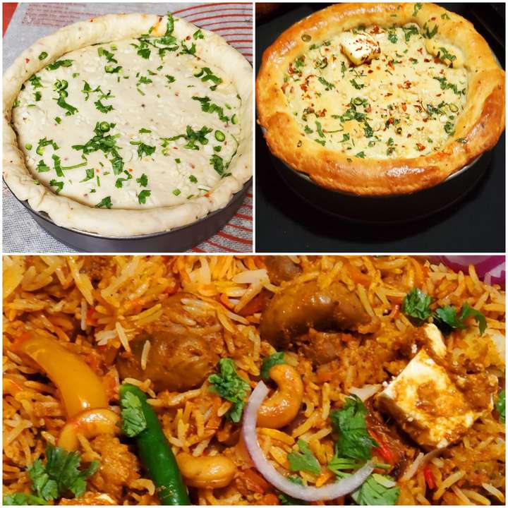 Dum Paneer Biryani 