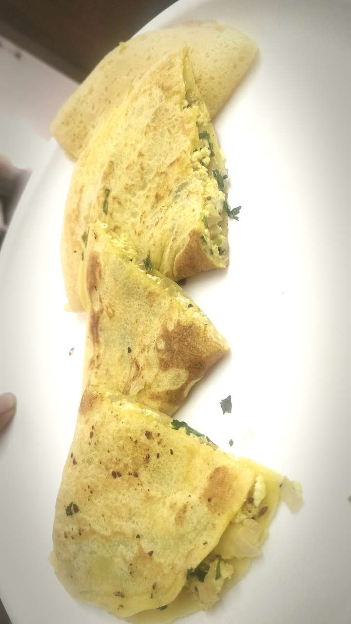 Moong dal chila
