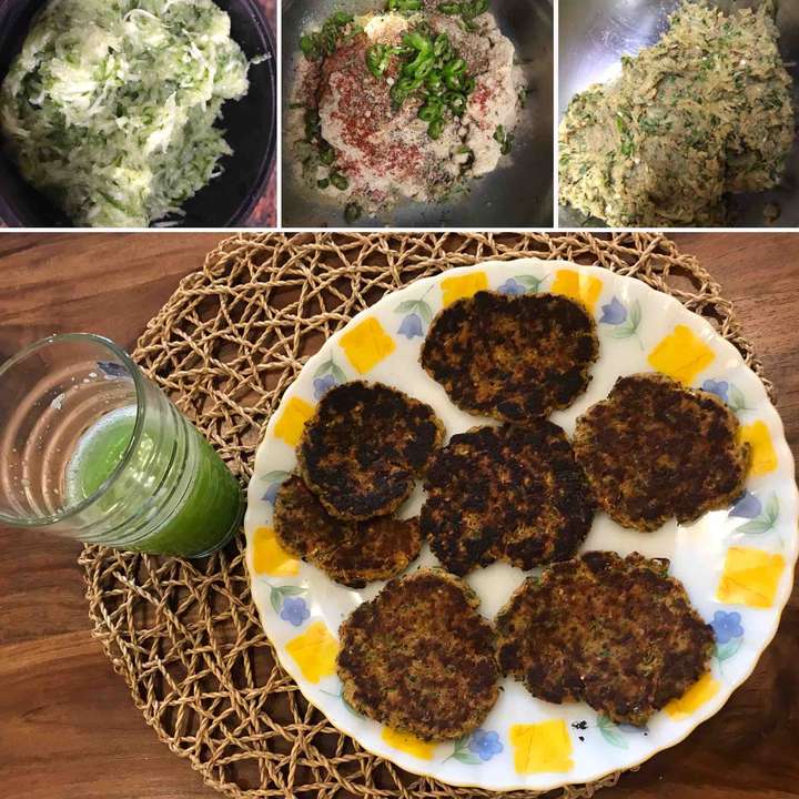 soya cucumber tikki