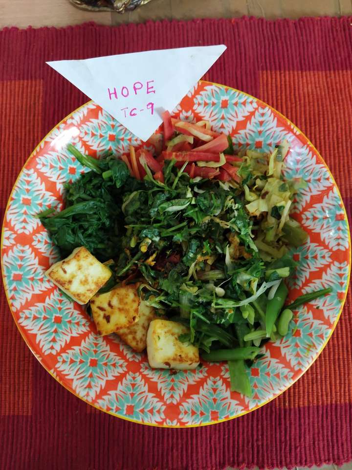 Paneer Moringa Buddha Bowl#TC9- HOPE,mealprep