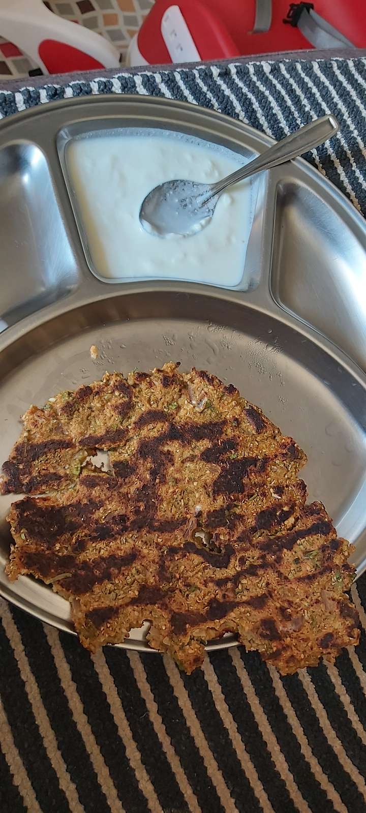 cabbage thalipeeth