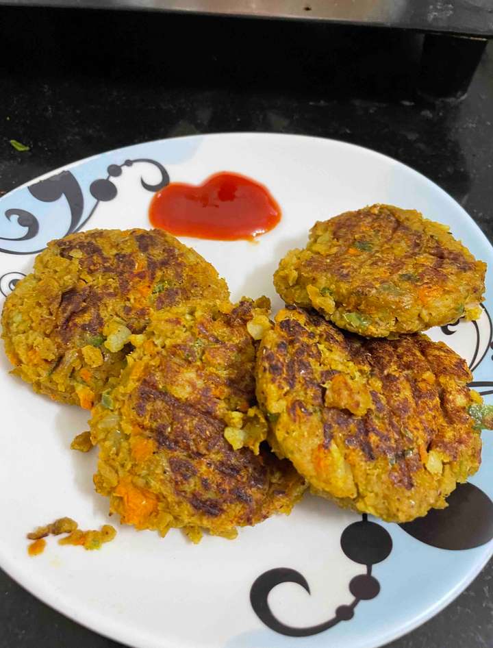 Soya vegetables tikki