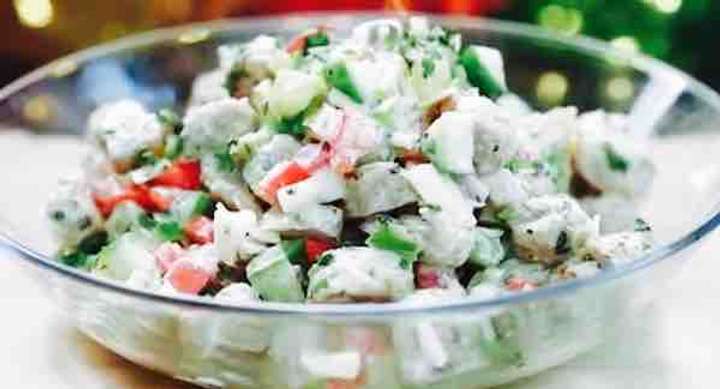 Soya Chunk Salad