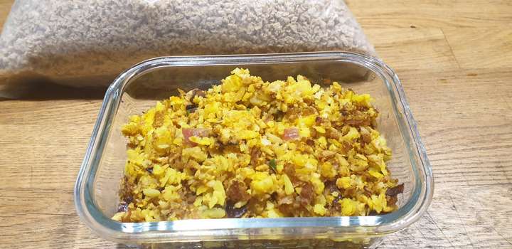 Soya poha