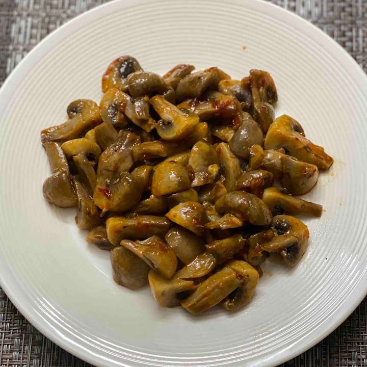Mushroom Chilly fry 