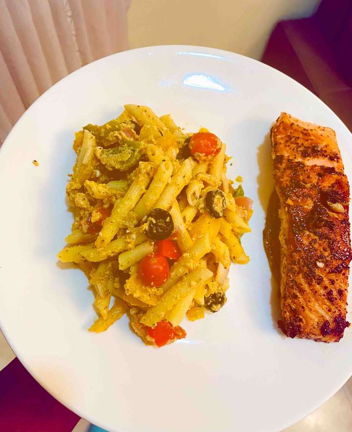 Pasta with Salmon