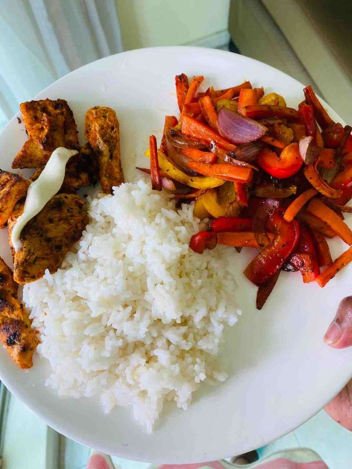 BBQ Chicken rice