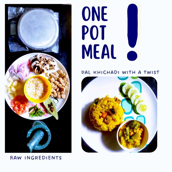 Dal Khichadi with a twist 