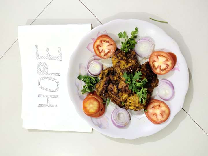 Turmeric and garlic Chicken