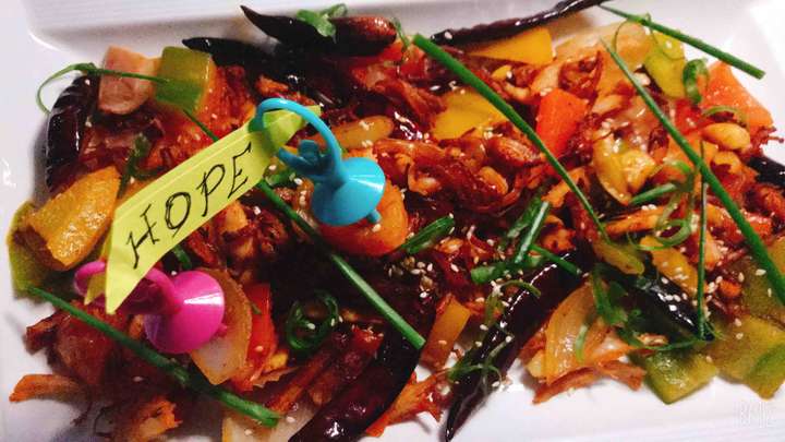 Crispy Chicken with Sesame Seeds 