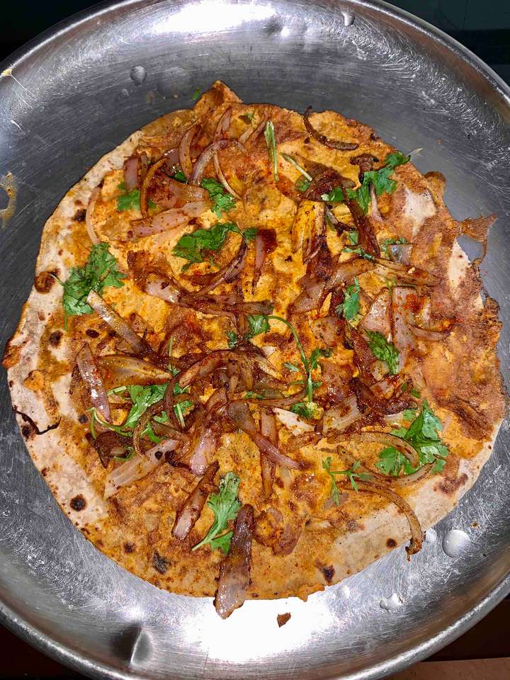 Egg white Paratha