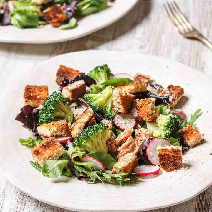 Tuna & Broccoli Salad with Honey Vinaigrette