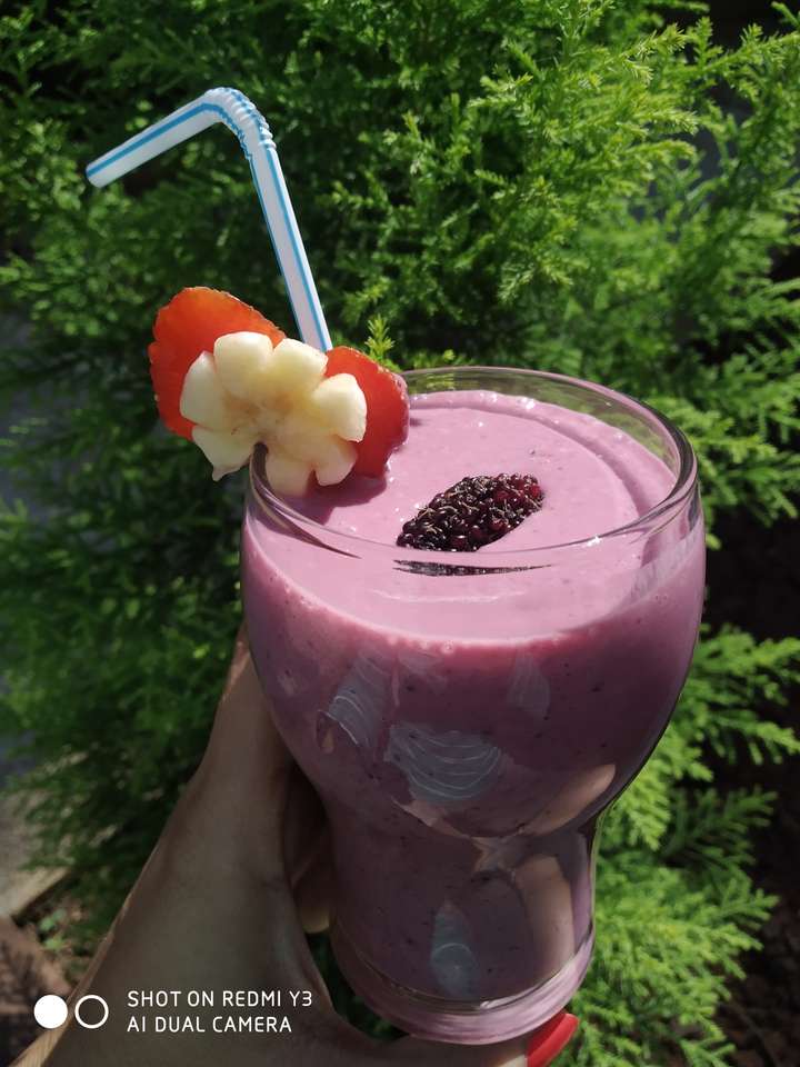 Berry🍓 Banana🍌 Smoothie