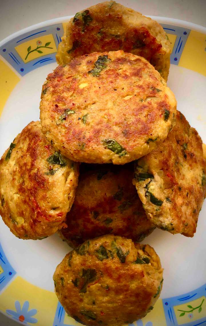 Soya chicken tikki
