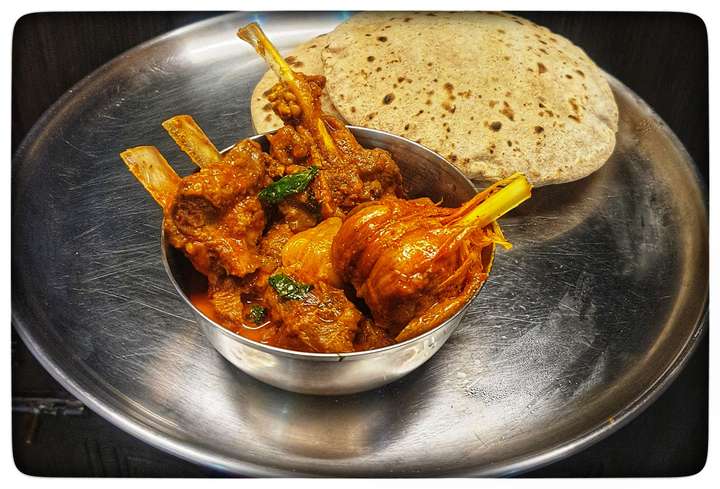 Mutton Chops & Chapati