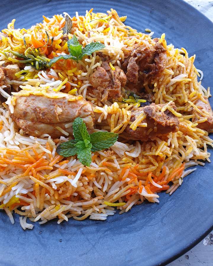 Chicken Dum Biryani- Cooker Version