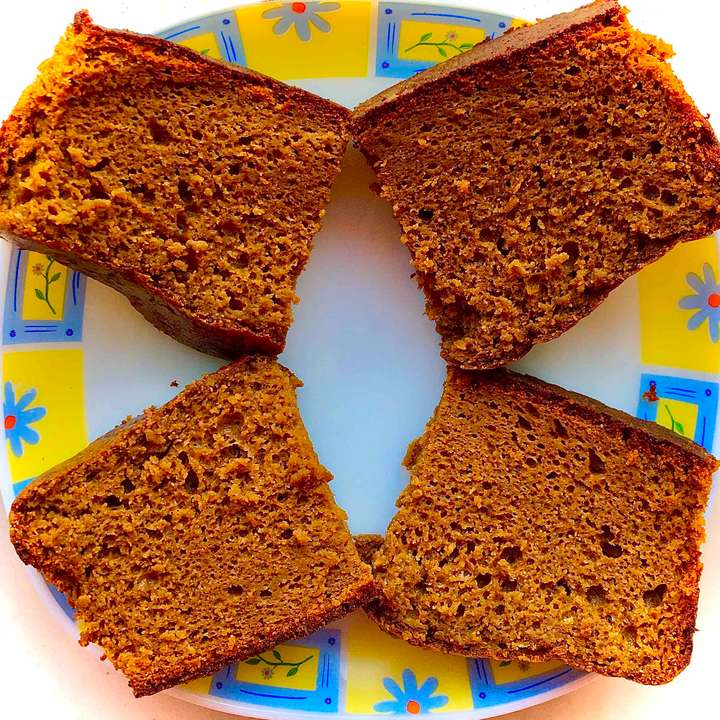 Coffee Oatmeal cake bars
