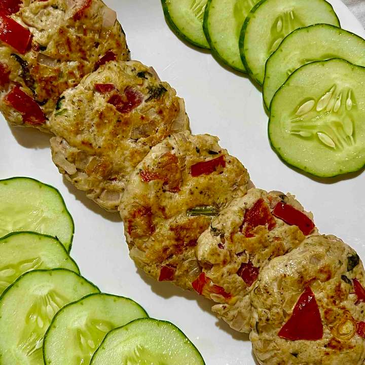 Chicken Chapli Kebabs 