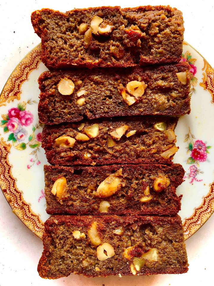 Chocolate protein banana bars