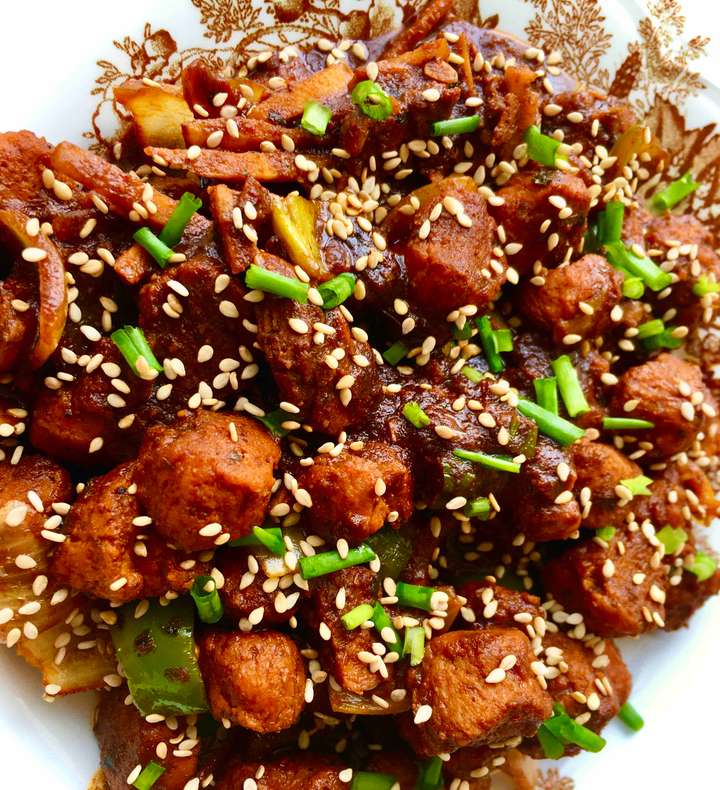 Tangy saucy soft soya