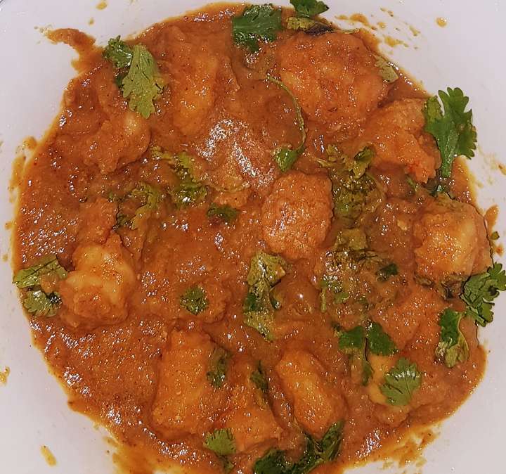prawn malai curry