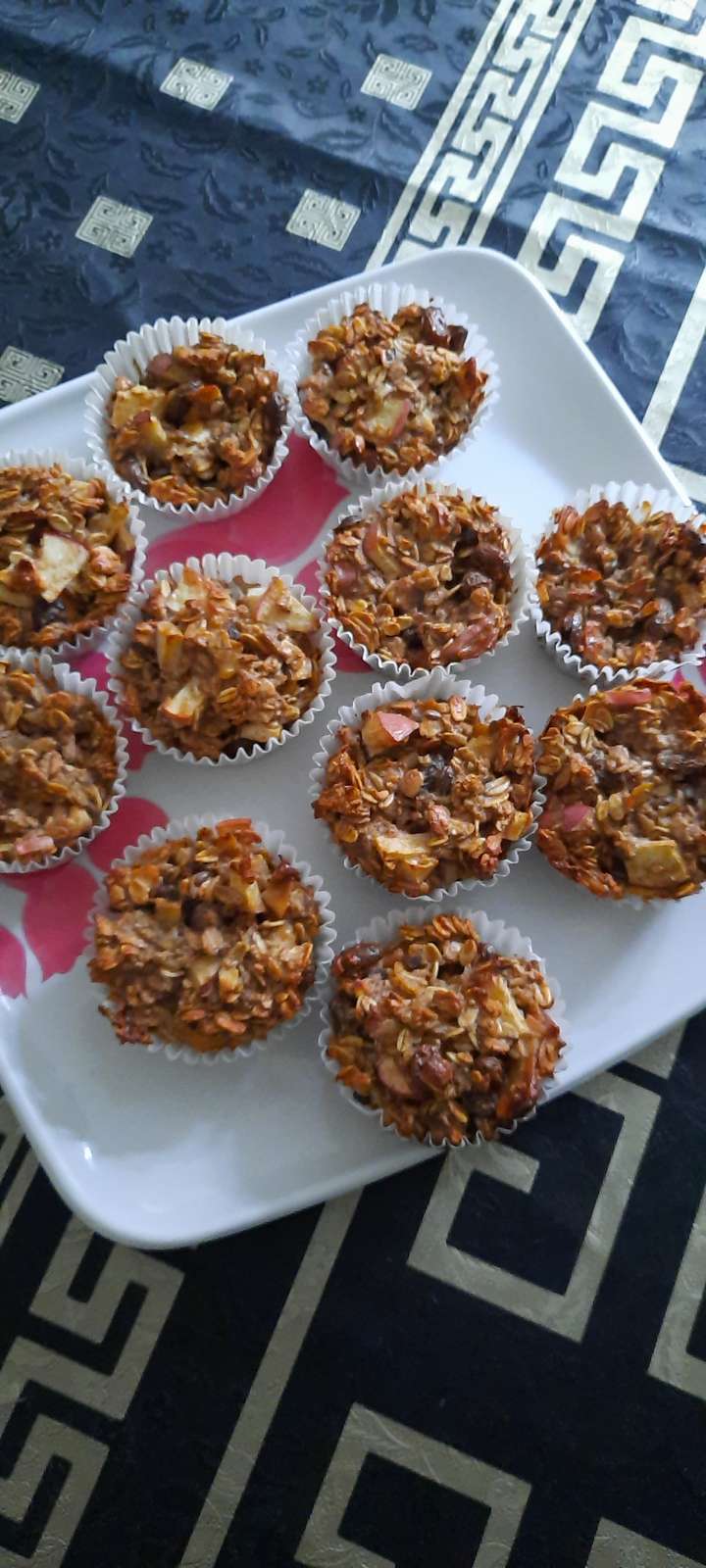apple cinnamon protein muffins 😋 