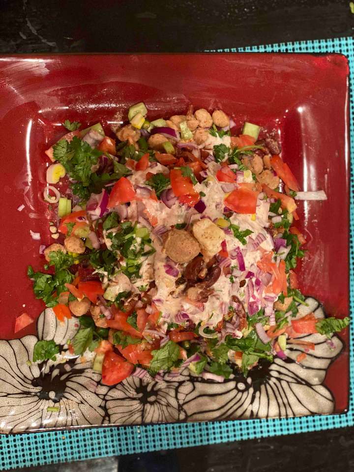 protien packed chaat