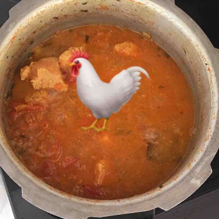 simplest chicken curry