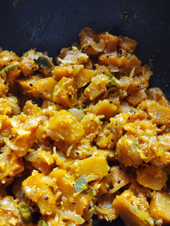 Red Pumpkin Sabzi