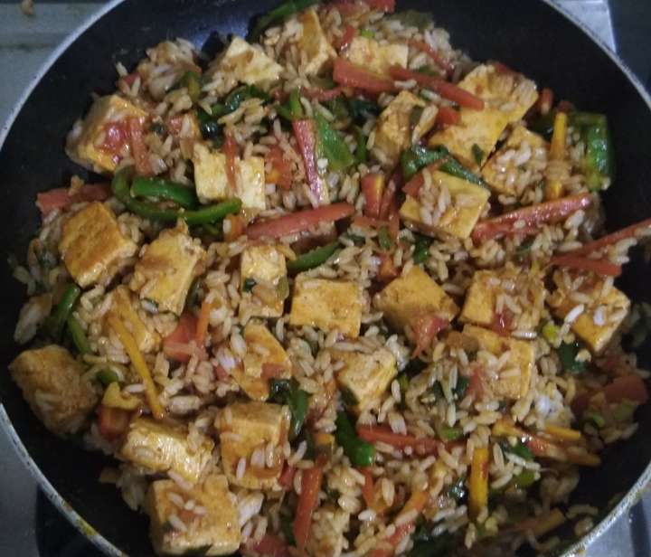 Tofu Fried Rice.