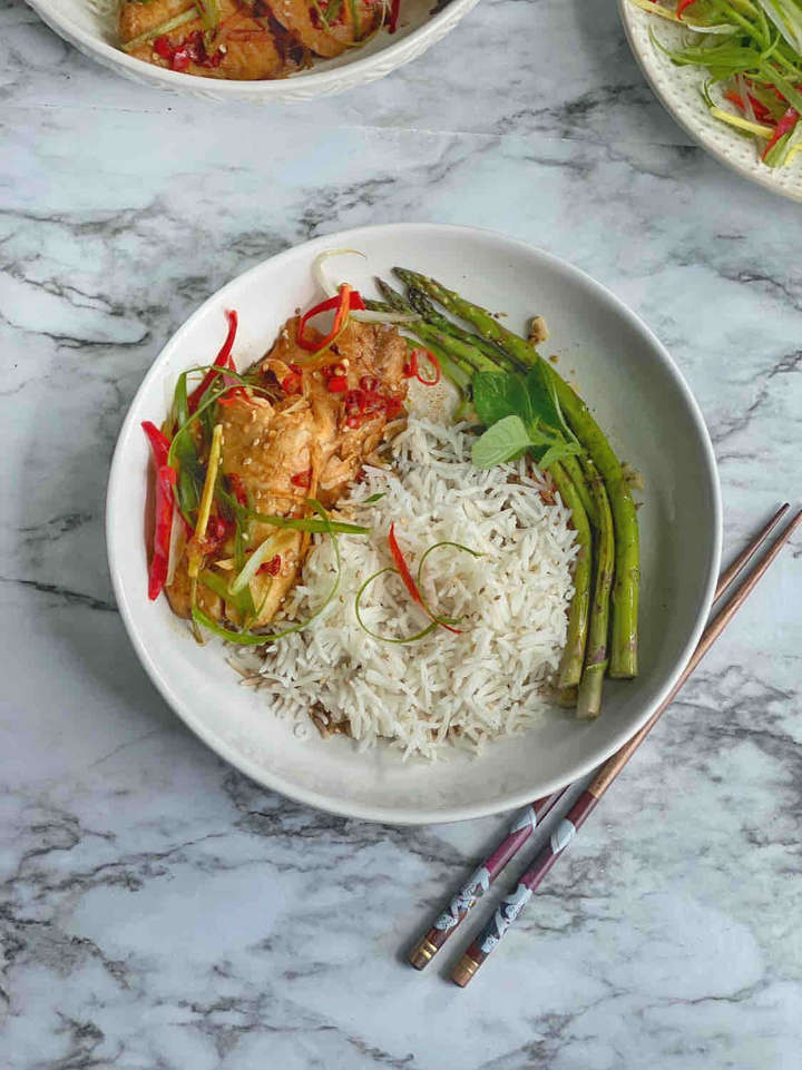 Baked Ginger Fish 