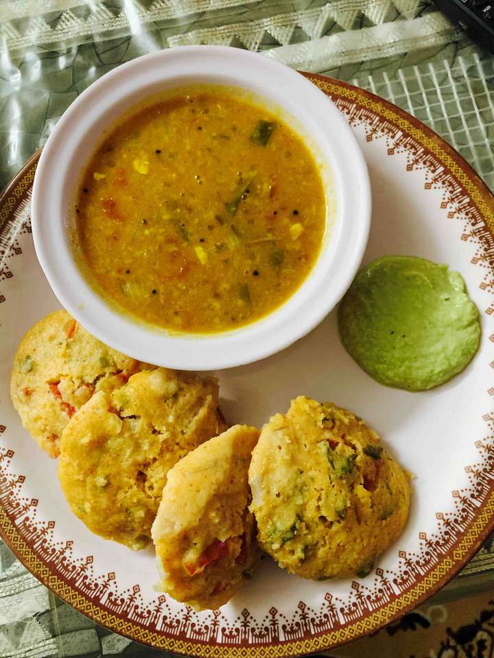 nutricious vegetable idli