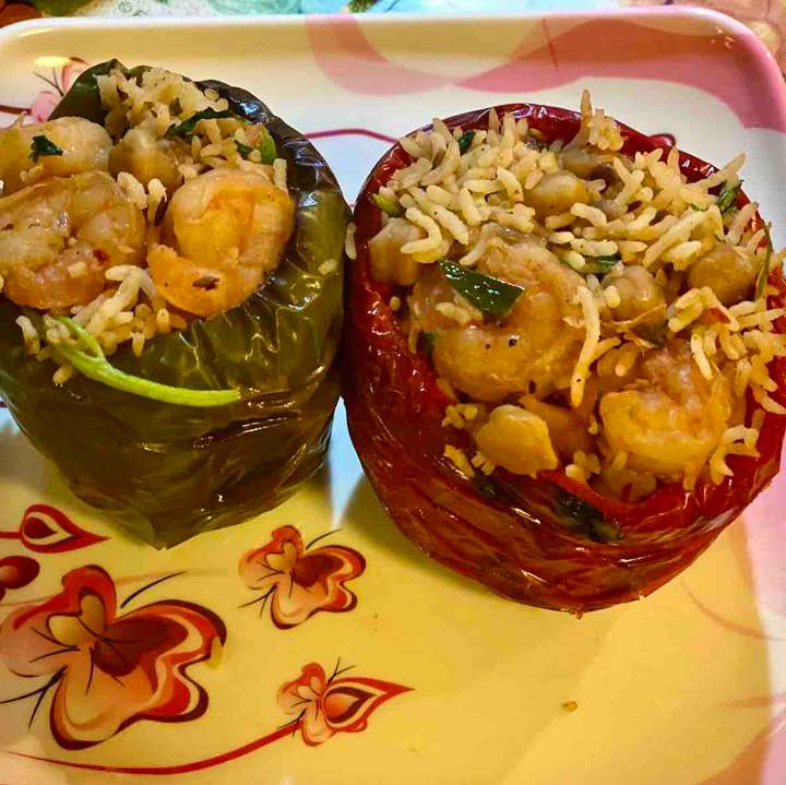 Hara bhara pulao 🍛