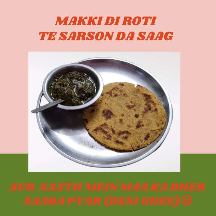 Makki di roti , Saron da saag