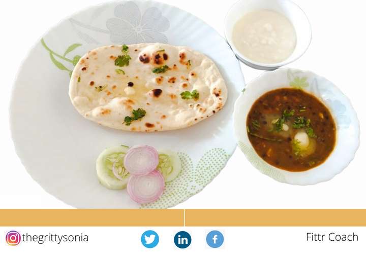 Dal Makhani with Tawa Naan