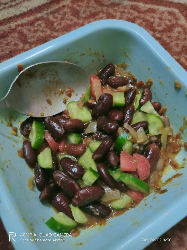 fried rajma